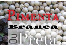 Pimenta, branca ou preta ?!? pimenta
