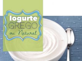 Iogurte grego ou natural? iogurte grego
