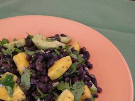 Salada de Feijão Preto salada de feijão preto