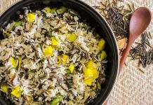 Arroz Selvagem com Espargos e Manga arroz-selvagem-com-espargos-e-manga